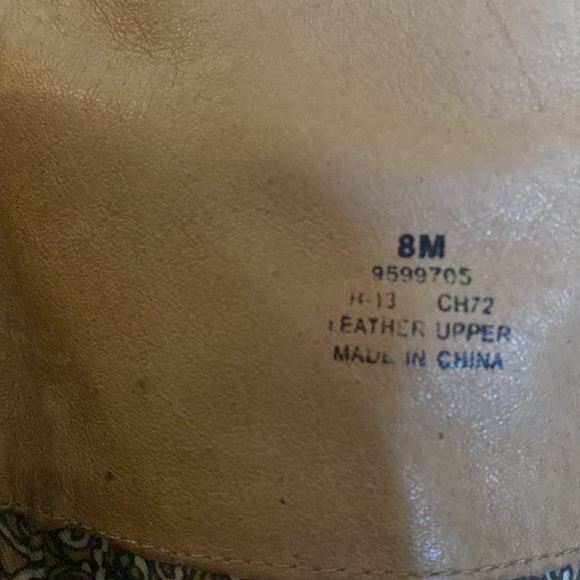 Sperry Leather Boots - size 8 - Picture 7 of 12